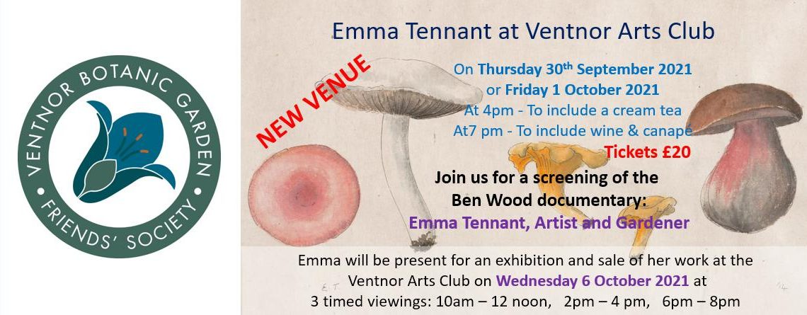 Emma Tennant at Ventnor Arts Club